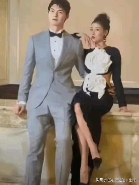 她就是上海男篮王哲林的妻子林琳，她是职业模特，气质优雅、外形出众，林琳身高超过 