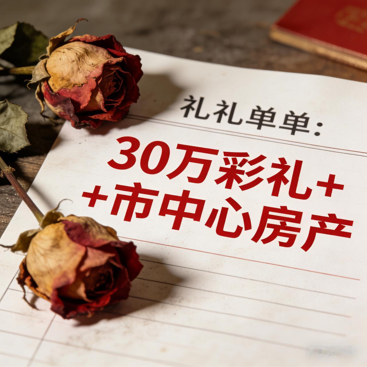 高额彩礼逼哭年轻人！几十万娶亲把家掏空，婚姻啥时候变金钱交易了？
 
多少年轻人