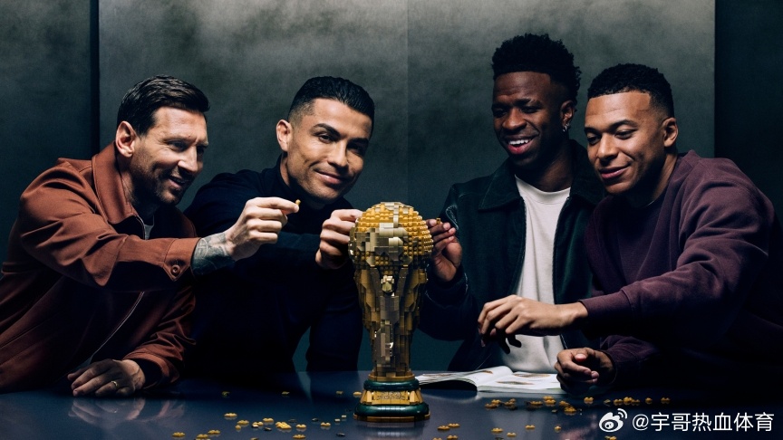 丹麦玩具厂乐高发布了世界杯广告，球王梅西和另外三名球星出镜。 