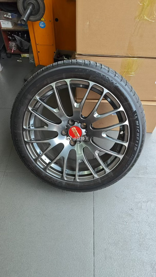 传祺E9 开工！正品BBS RN 20寸拆下 