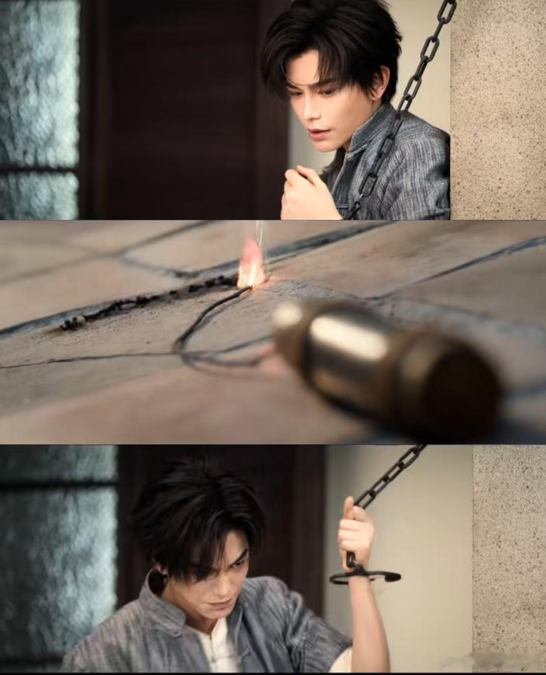 张新成但凡回头看眼丁禹兮呢剧集南部档案狠狠共情张海虾！海盐满心都是钥匙完全不回头