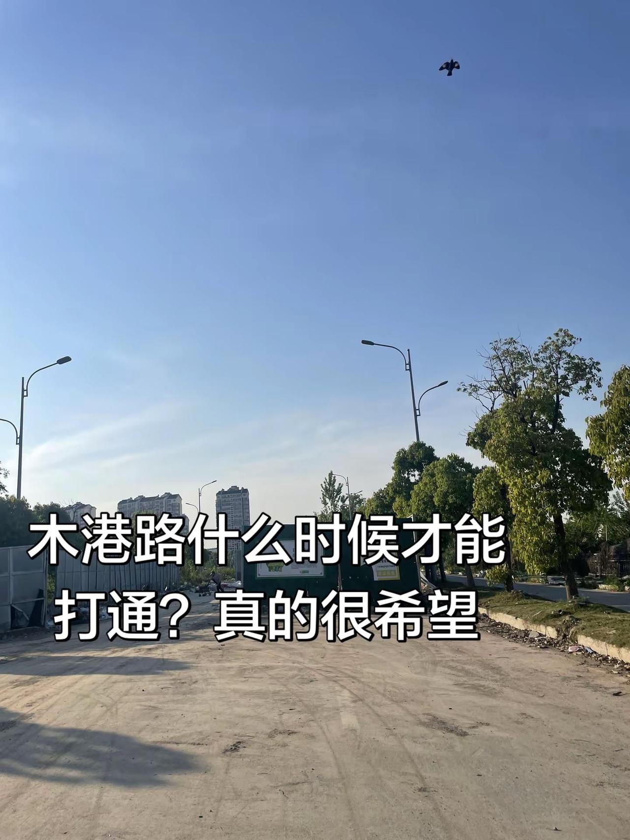 木港路什么时候才能打通？真的很希望能实现，实现市民的便利出行，江苏省东台市