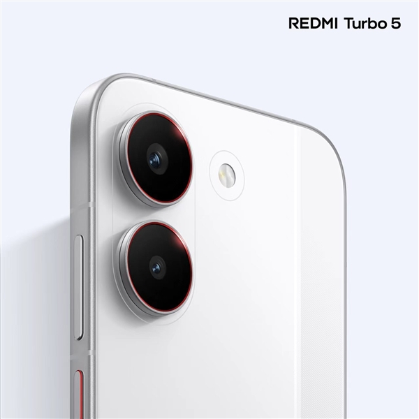 REDMI Turbo 5外观图来了屏幕大小和K80标准版一样都是6.59英寸个