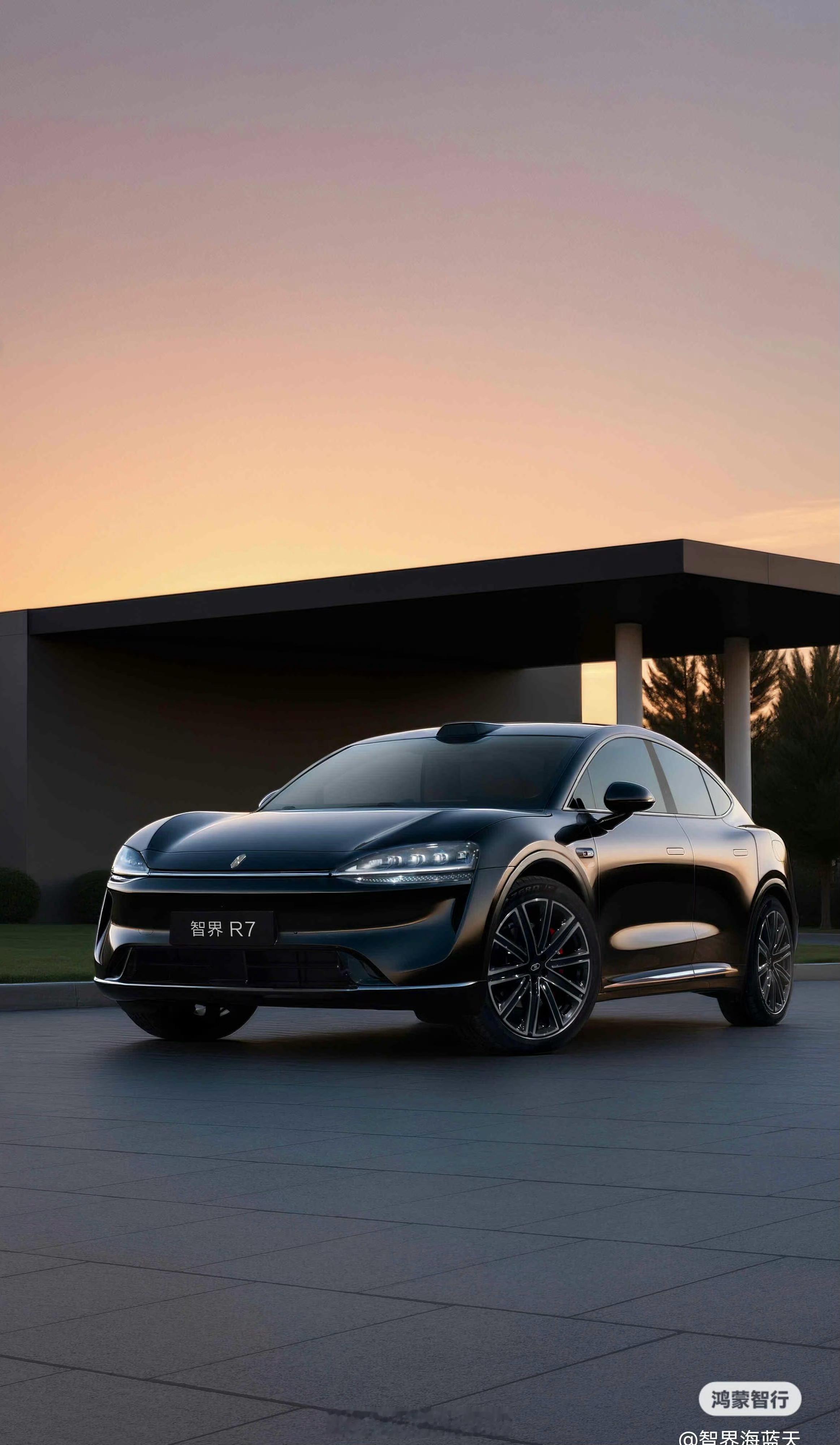 智界R7原来它们终于明白不能照抄ModelY ​​​