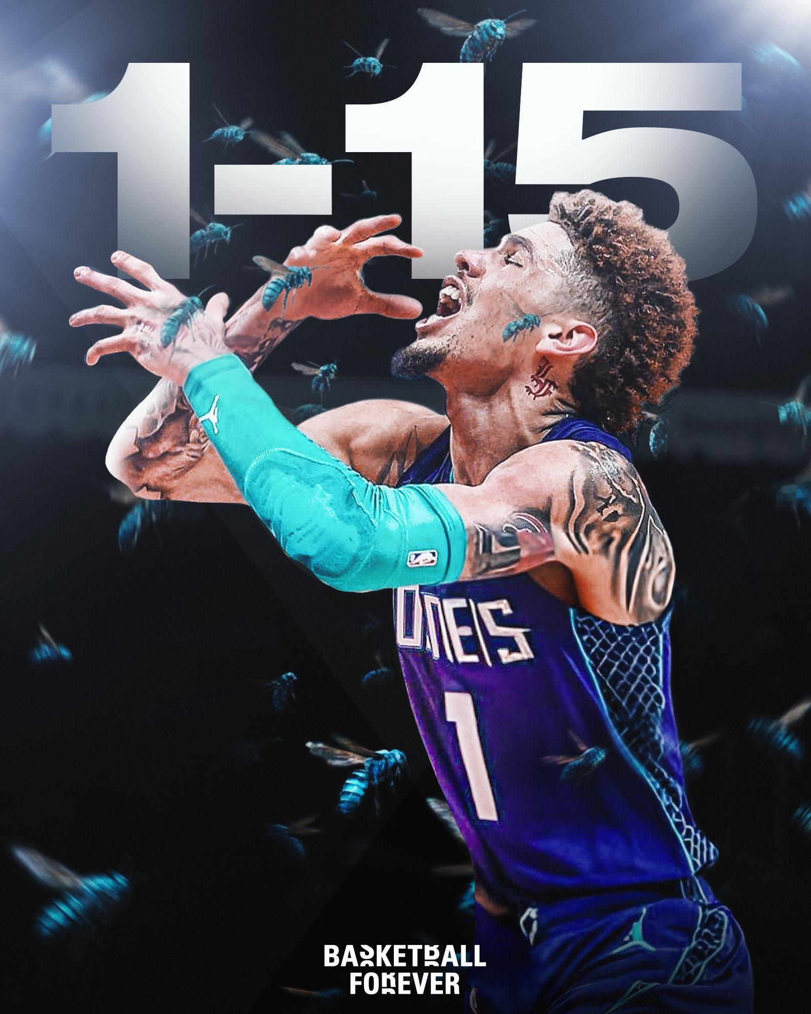 三球今天15中1三分10中015投2分………太炸裂了nba