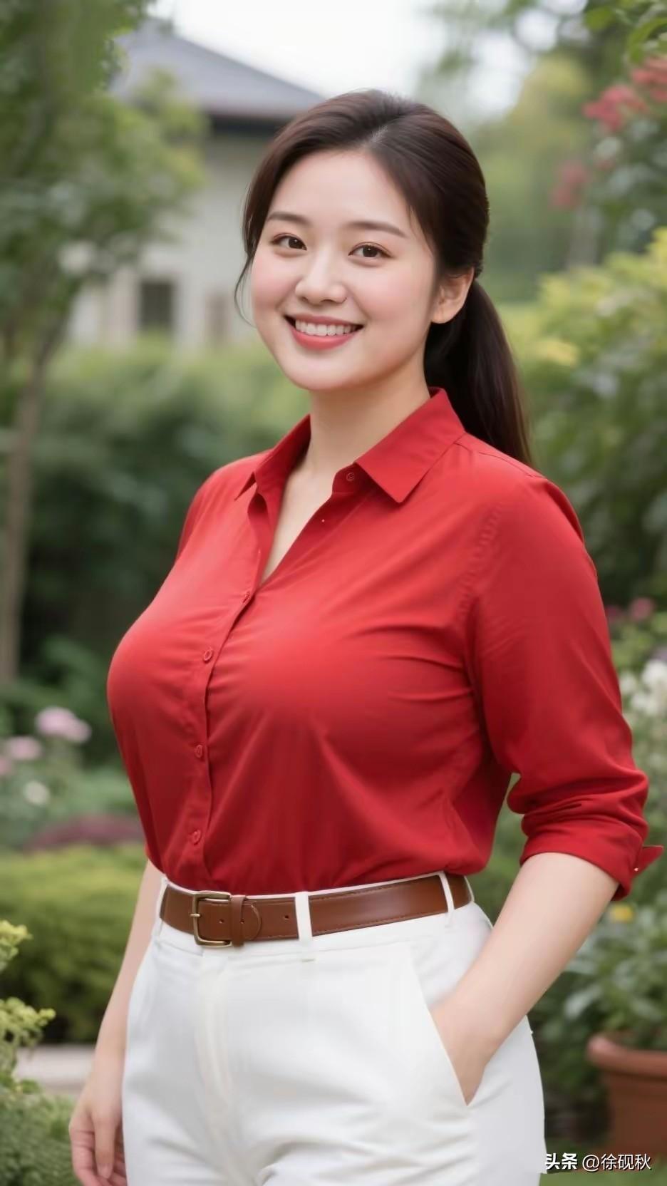 嫣然一笑，妩媚多娇。
眉清目秀，美若冠玉。
花容月貌，梨花带雨。
心宽体胖，旺夫