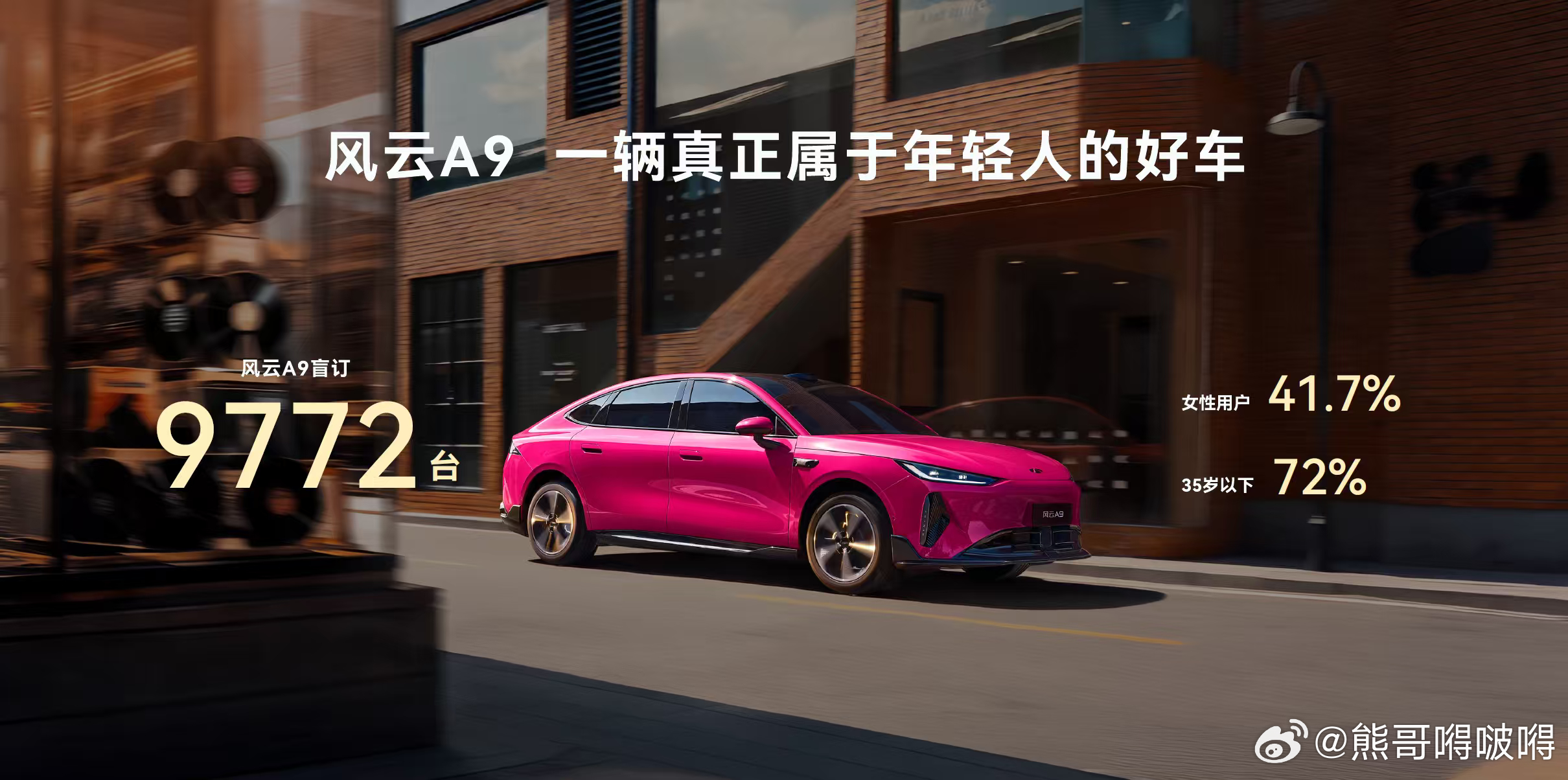 风云A9奇瑞在北京搞了场“风云A9科技美学秀”，与其说是新车预售，不如说是一场时