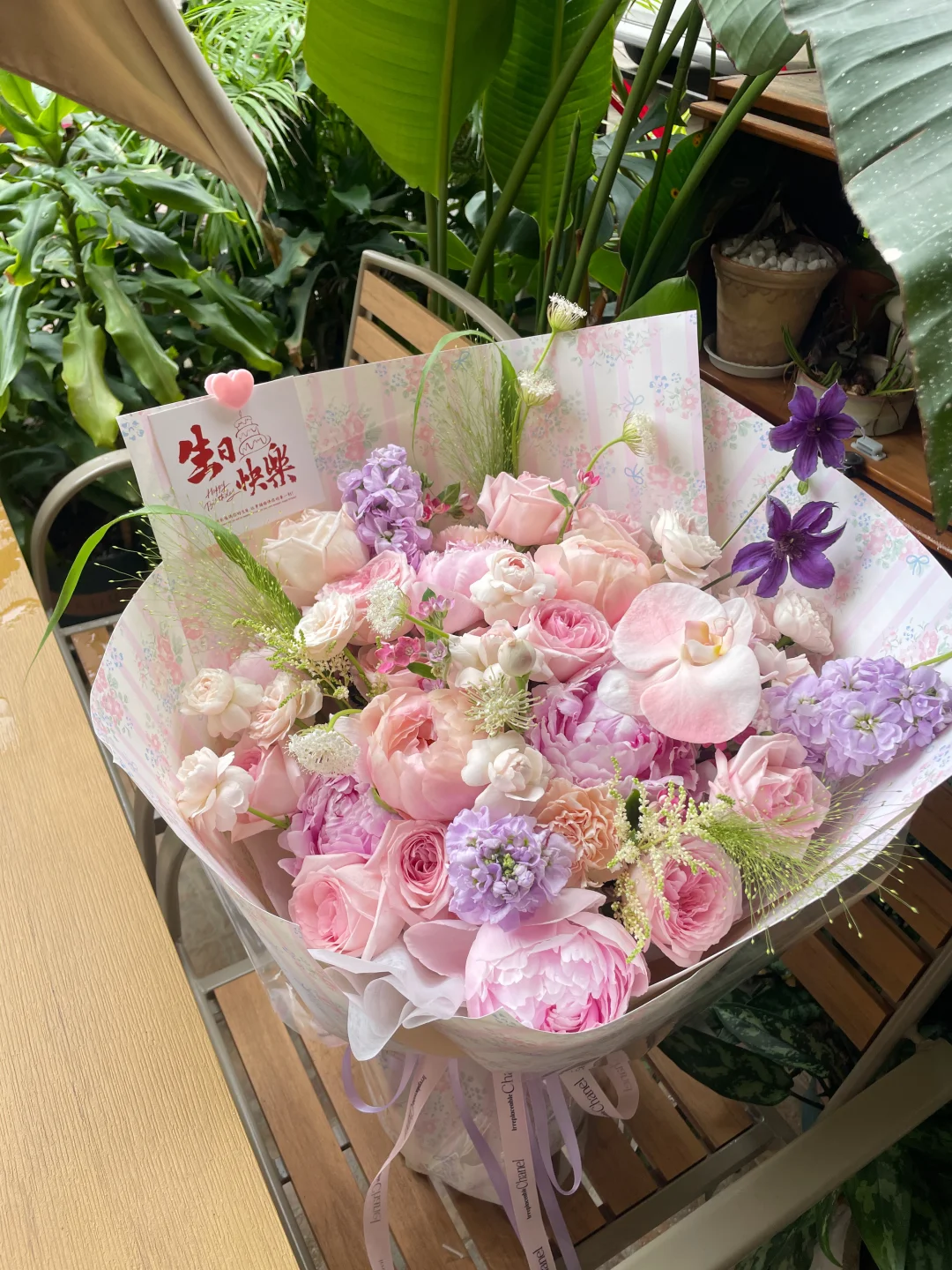 ·｜粉色系混搭花礼🌷💫