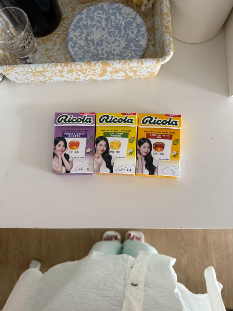 距离我丽姐的代言最近的一次！！接到了利口乐薄荷糖的合作😭😭😭有福共享！！揪