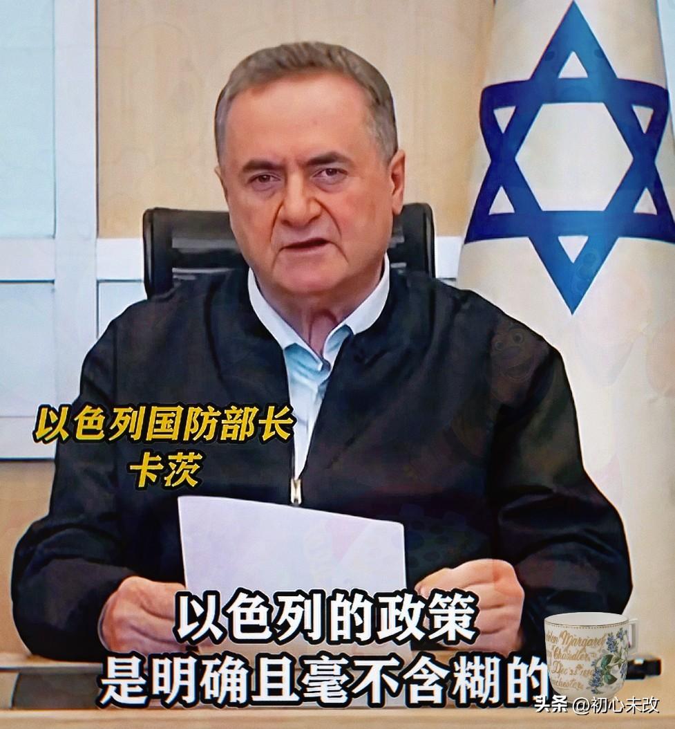 以色列直接摊牌！

3月31日，以色列国防部长卡茨公开表态称，黎以冲突全面停火后