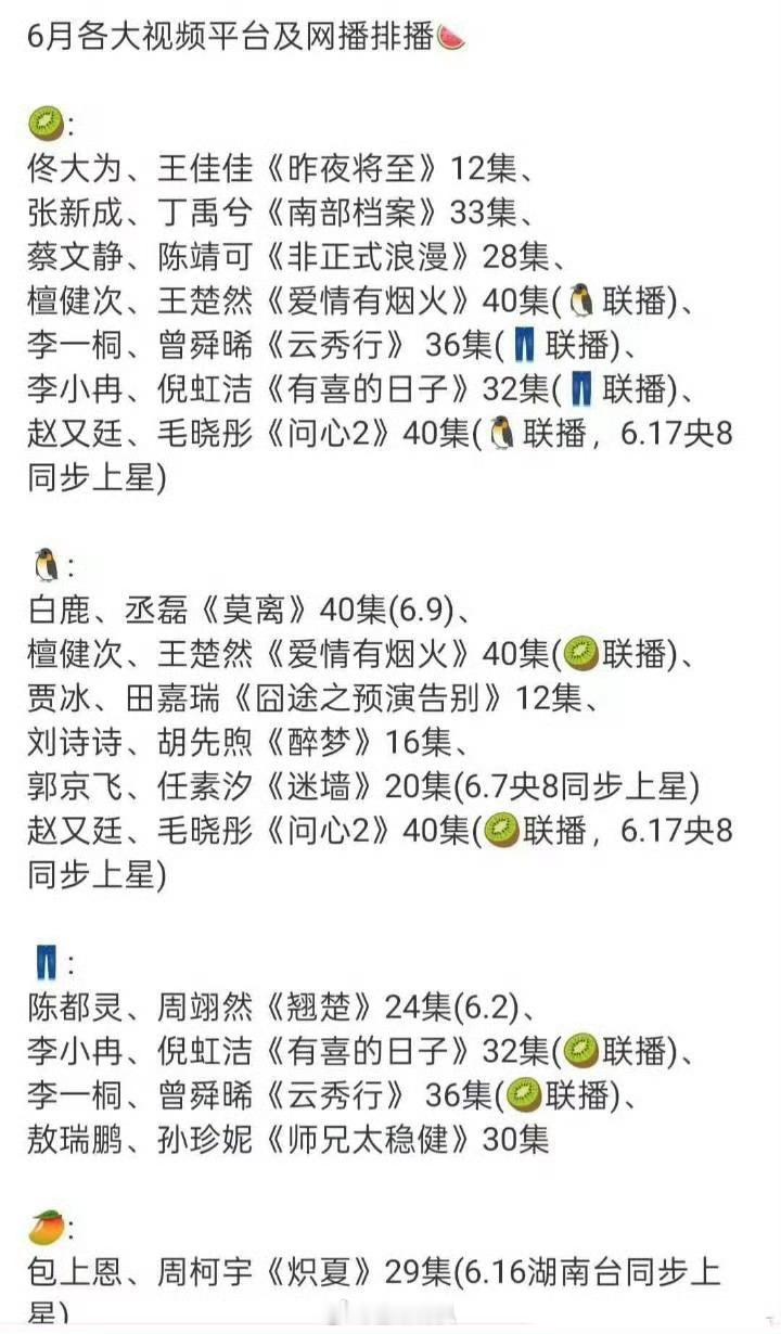 迷糊的6月