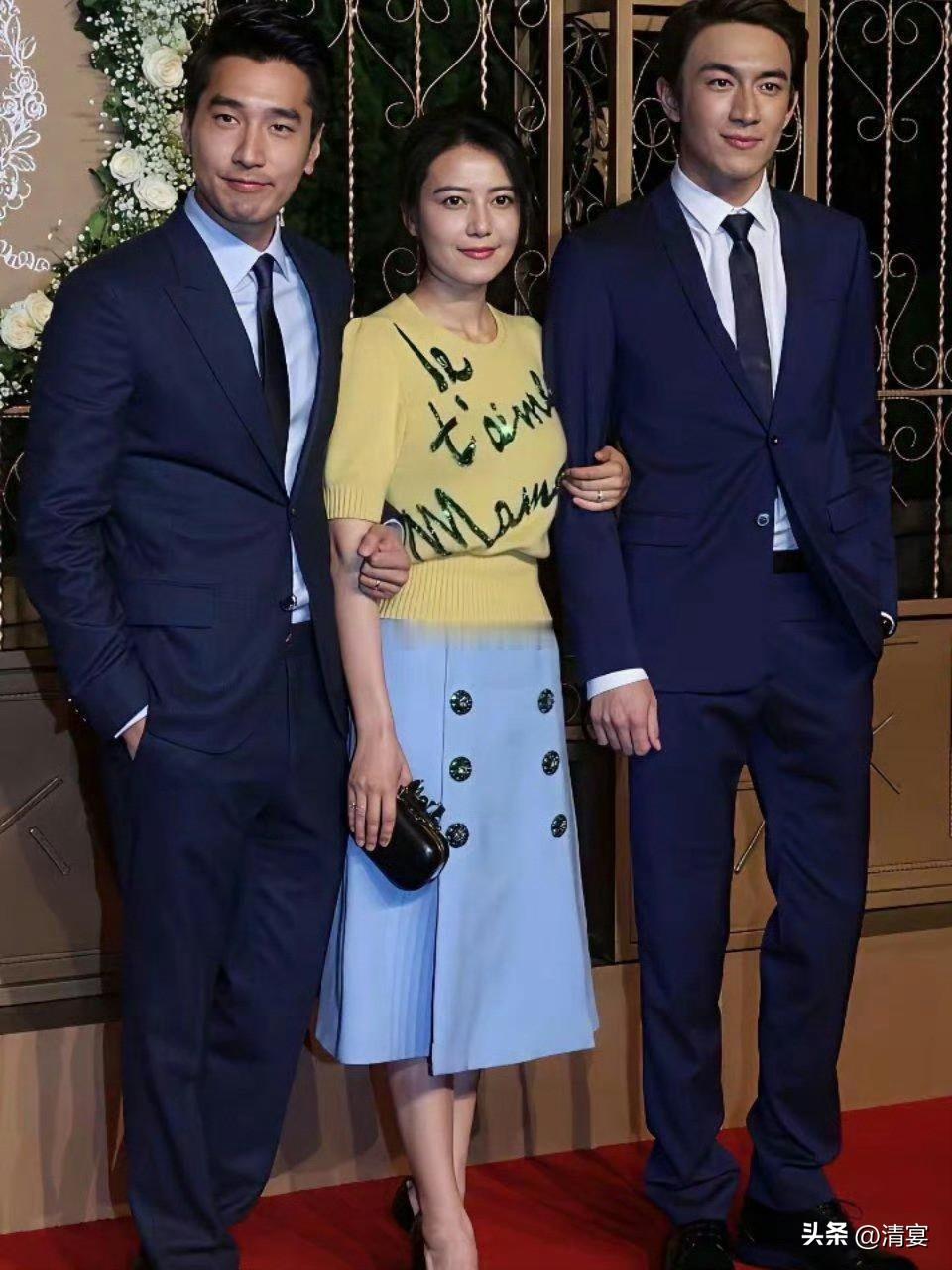 当年他们三人一起参加黄晓明的婚礼，真的太逗了！ ​
