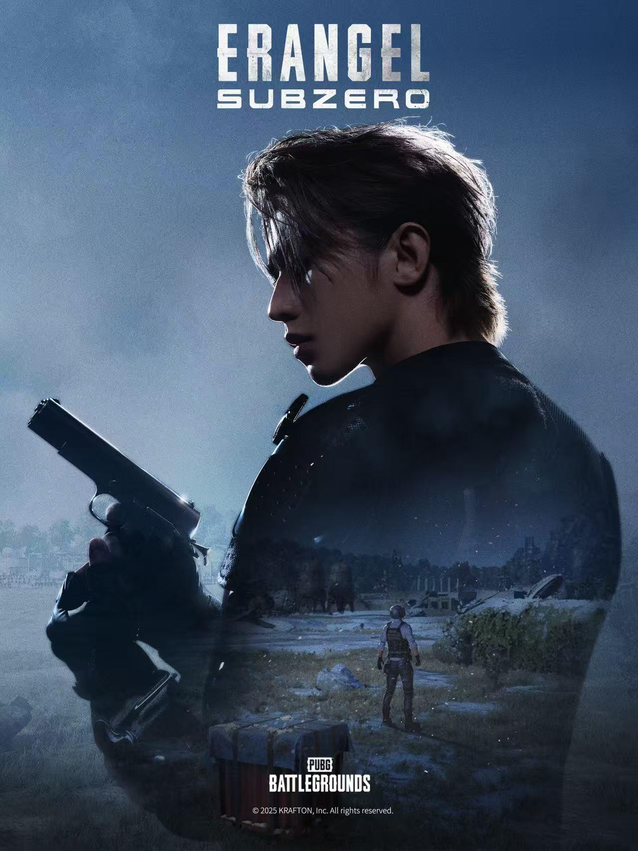 蔡徐坤 PUBG无预警空降的惊喜太戳心！首位PUBG全球代言人特工K就位，舞台上