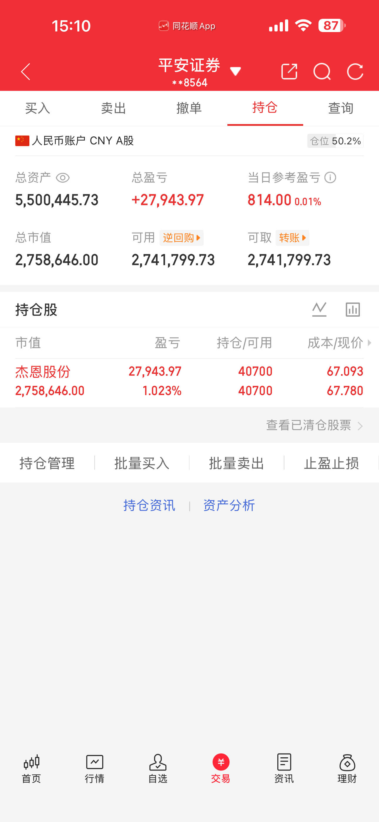 100万本金，一年努力冲刺，看看能做到多少，实盘记录，有操作不好的可以私信我继续