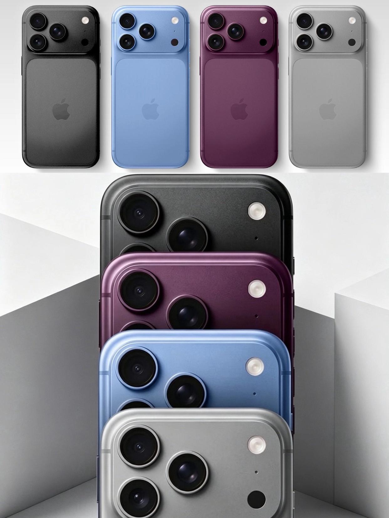 基本确定了？iPhone 18 Pro就这四款配色了

来了嗷，iPhone 1