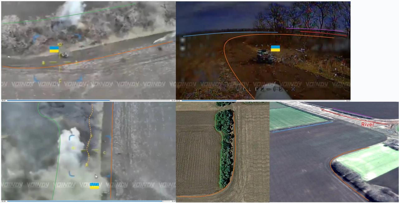 俄军频道称在捷尔努瓦泰以北击退乌军进攻，
实际地点为索洛德克。
 
坐标：47.