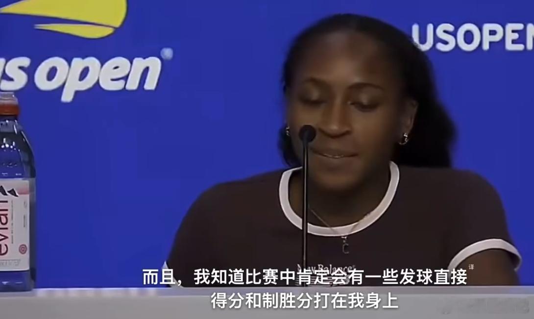 高芙回应对战莱巴金娜 莱巴金娜成为WTA历史上第30位女单世界第一，也是哈萨克斯