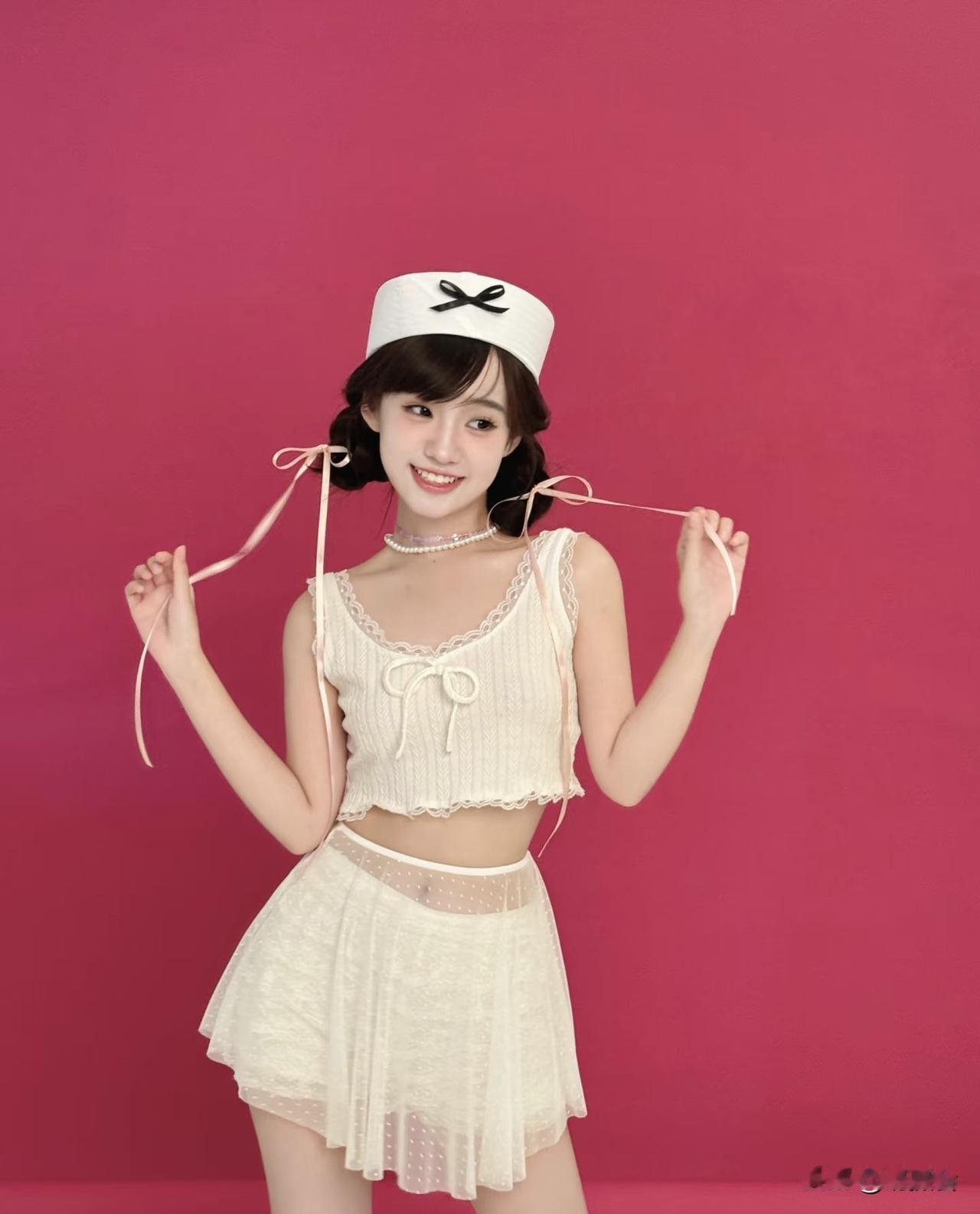 甜美水手服穿搭，可爱少女心爆棚！💖👗👠