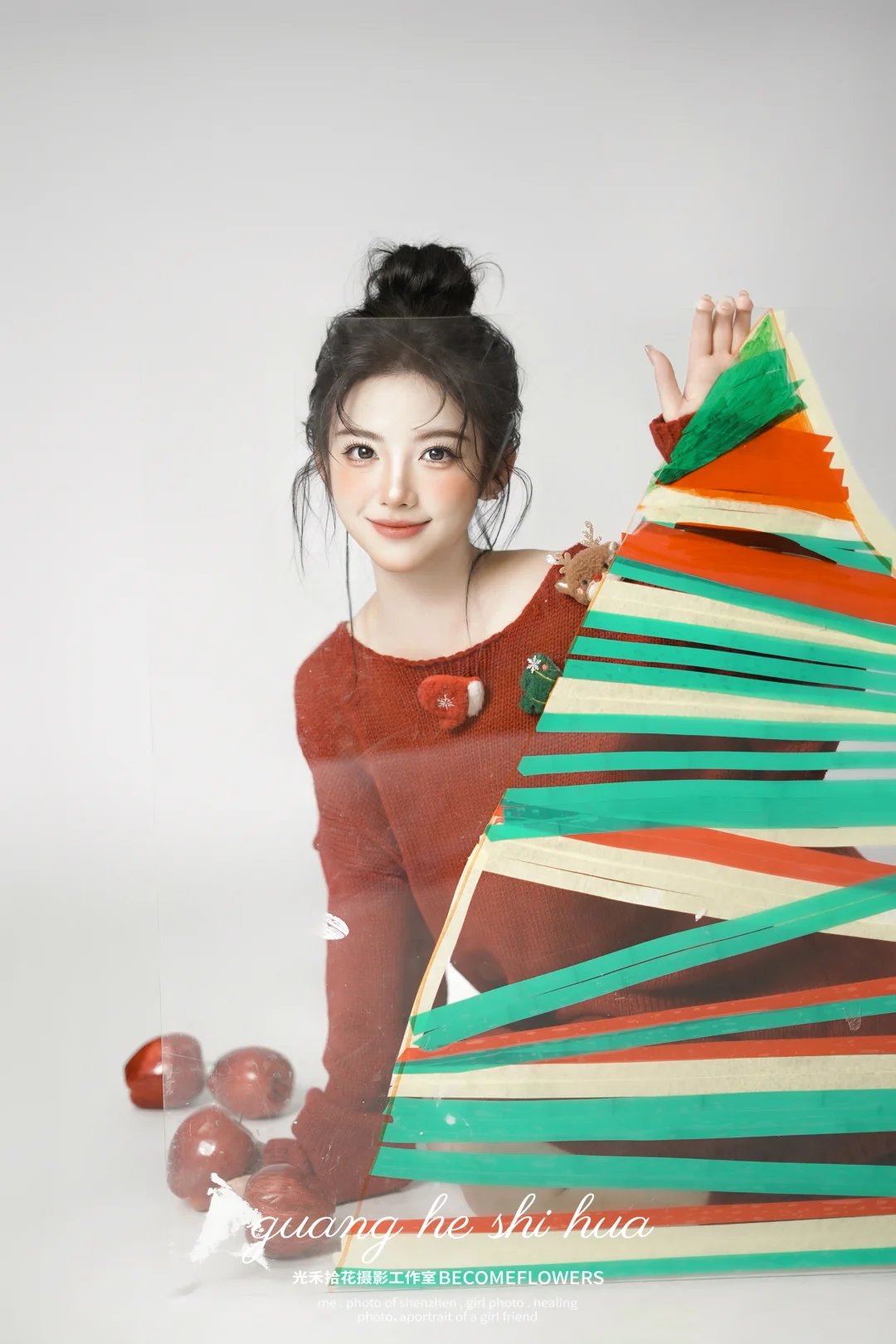 🎄可爱少女圣诞写真 | 甜到爆炸，不看后悔💥