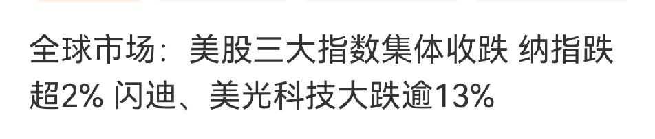 现在炒A股，已经养成一个习惯，那就是早上睡来，先看一下美股的走势，因为美股跟A股
