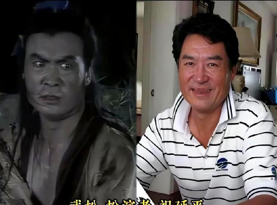 祝延平拍武松打虎，真喝二两酒，真摔真打，老虎是木头做的。
现在演员打戏，绿幕前比