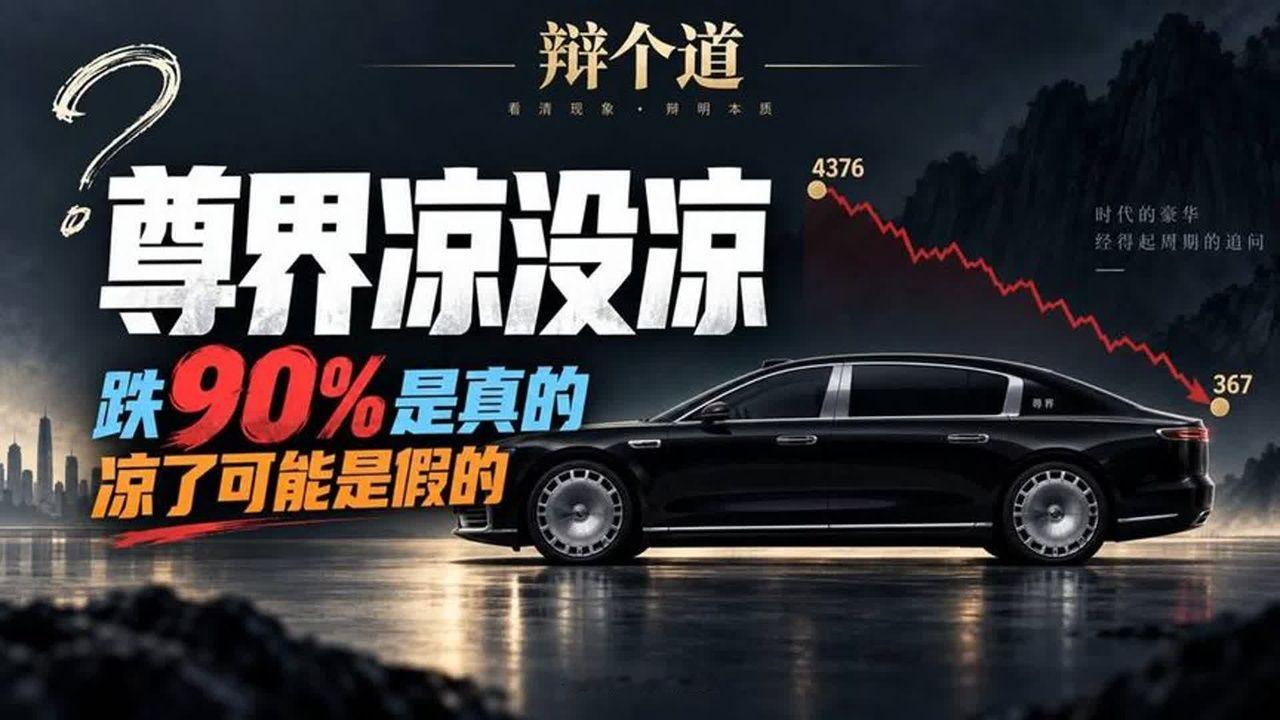 尊界S800暴跌90%上热搜真相是12个月卖了1.88万辆
