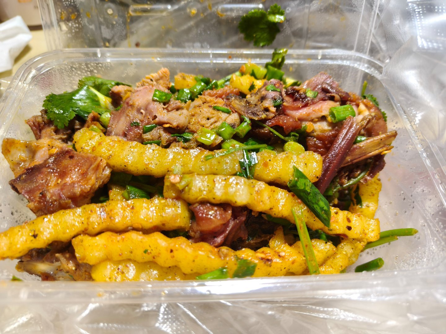 烤鸭和莲子羹(葡萄味)🤤🤤🤤 