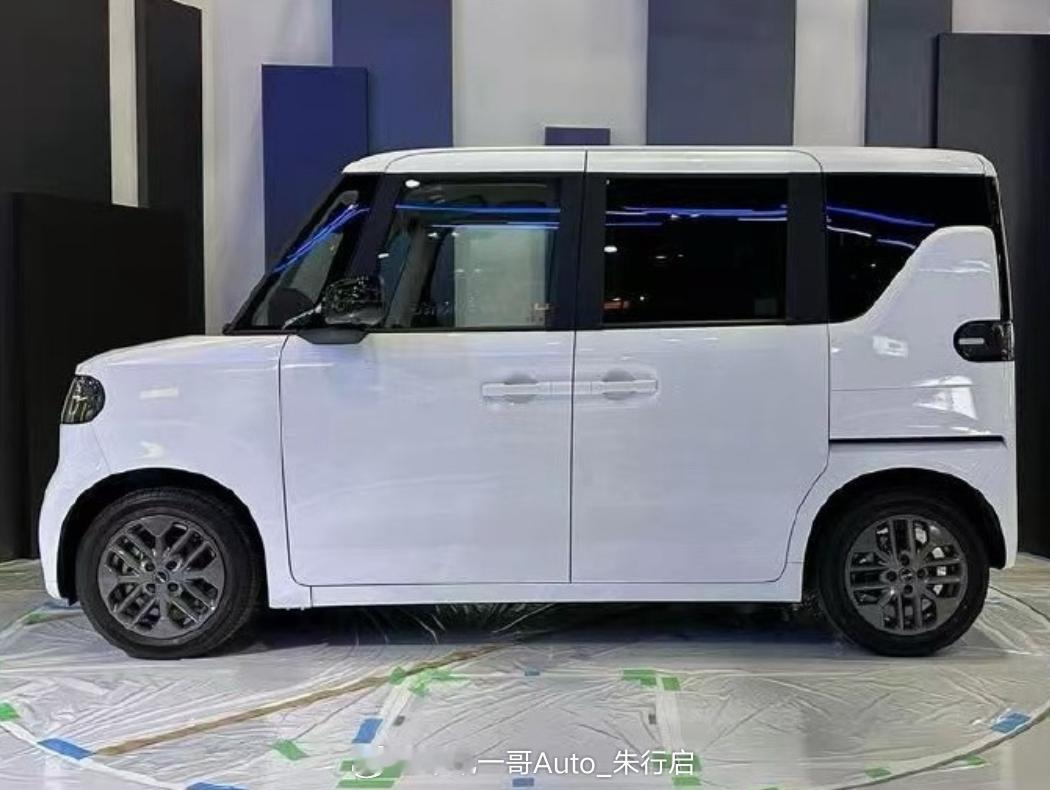 比亚迪K car的实车图被曝光颜值看起来还是挺不错的听说这次是先卖给日本市场这是
