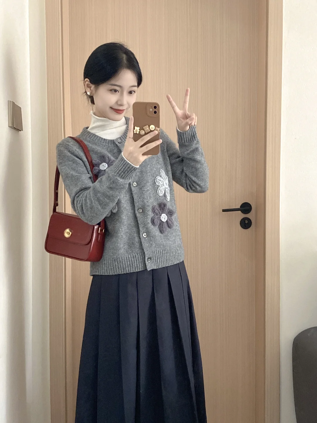 买到了满意的软糯针织🧶太温柔啦～