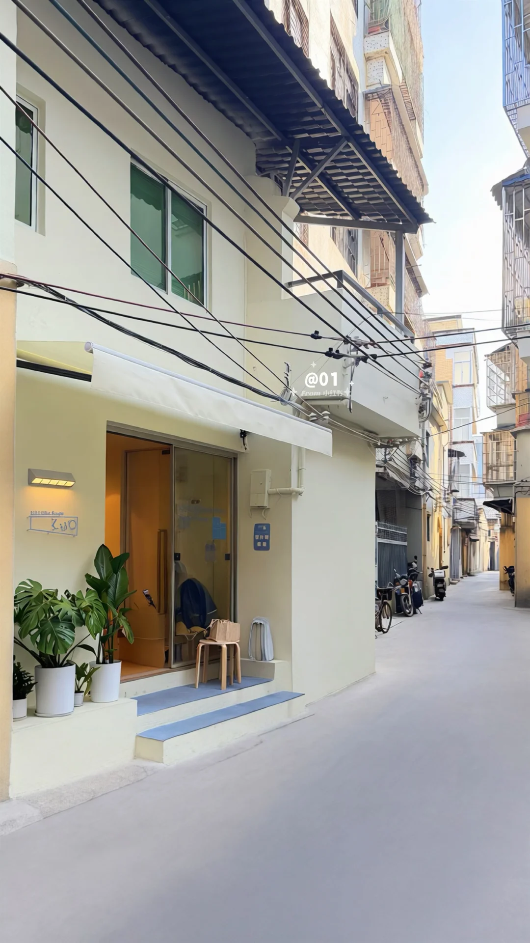 惠州ツ真正深巷里的咖啡店Ⱄⱄᐝ韩系奶油风