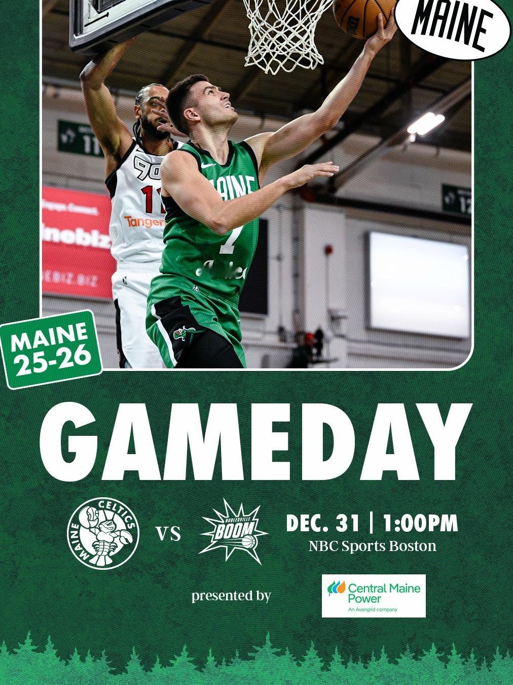 缅因州凯尔特人 GAME DAY ! LET‘S GO CELTICS ☘️ ?