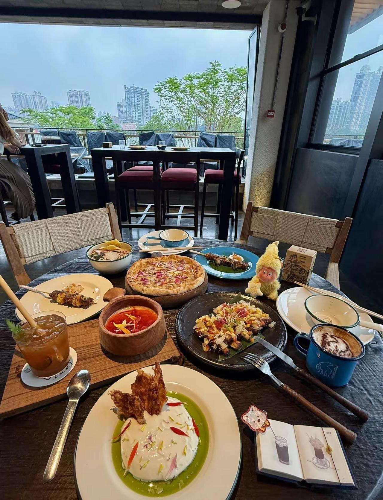 太古里新的！！江景bistro云南菜！！ 广州漂亮饭 日咖夜酒 广州云南菜 广州