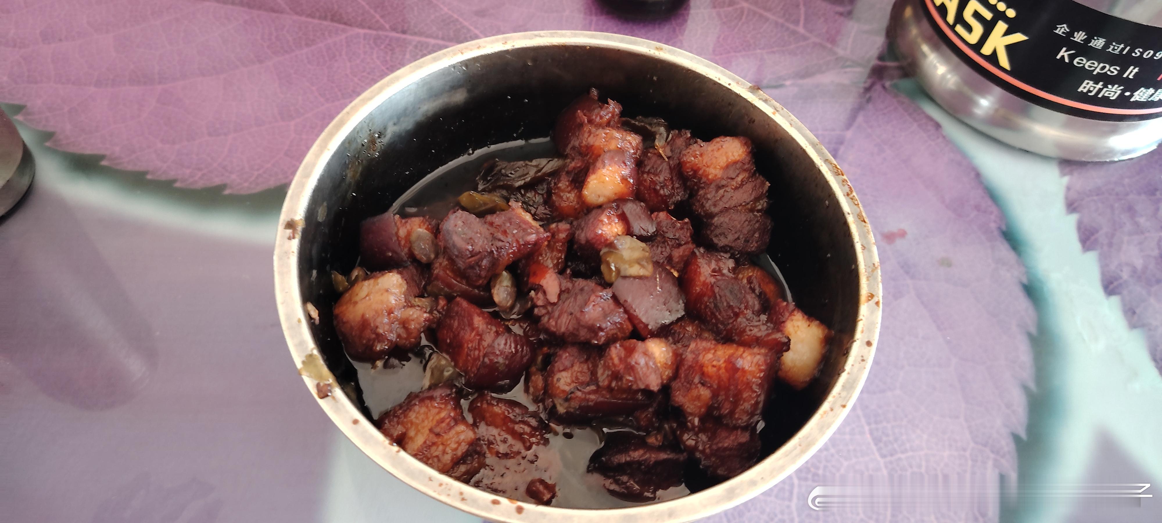 生活手记 中午吃红焖肉 