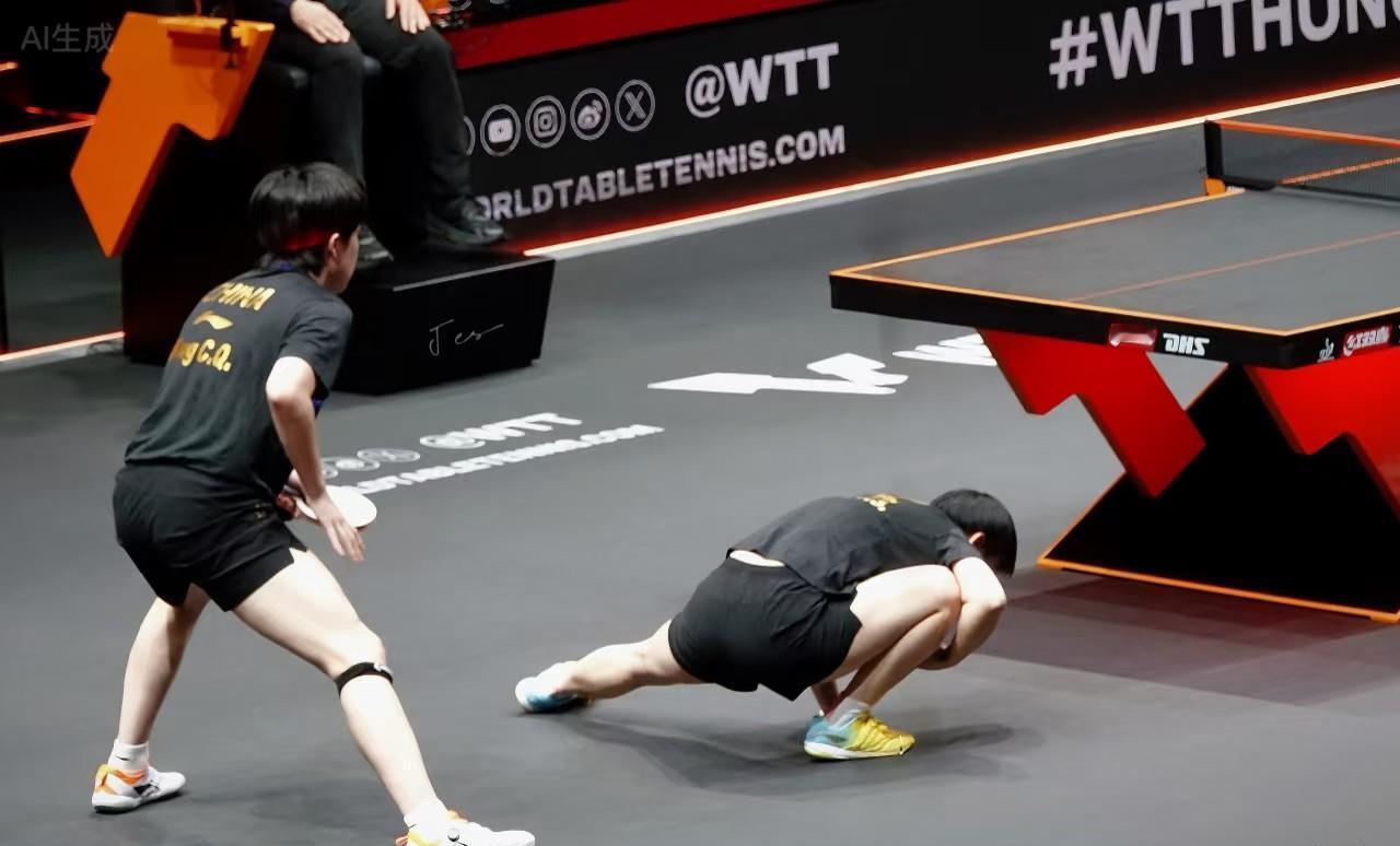 混双冠军的默契，从来不是靠“感觉”培养的。
他们用了八年，把练习赛堆积到两千场。