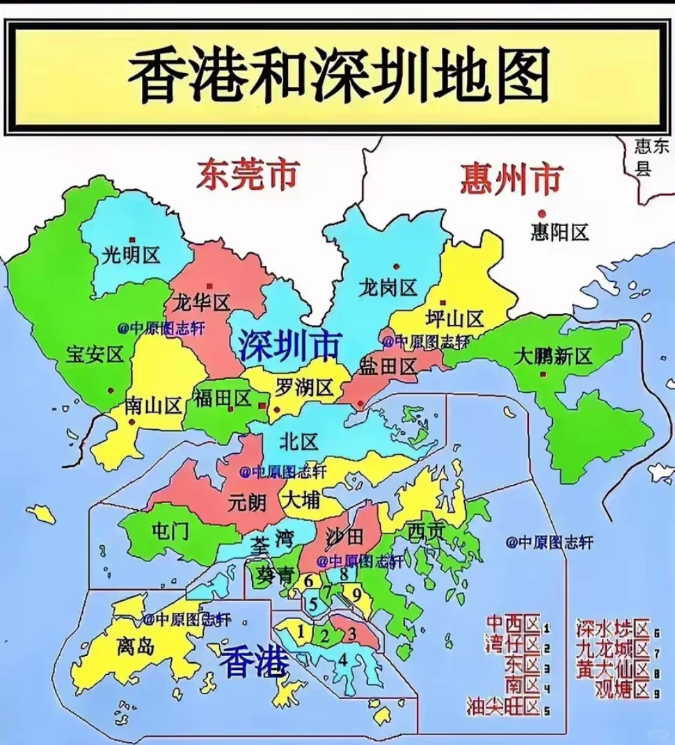 香港和深圳合并成一个城市