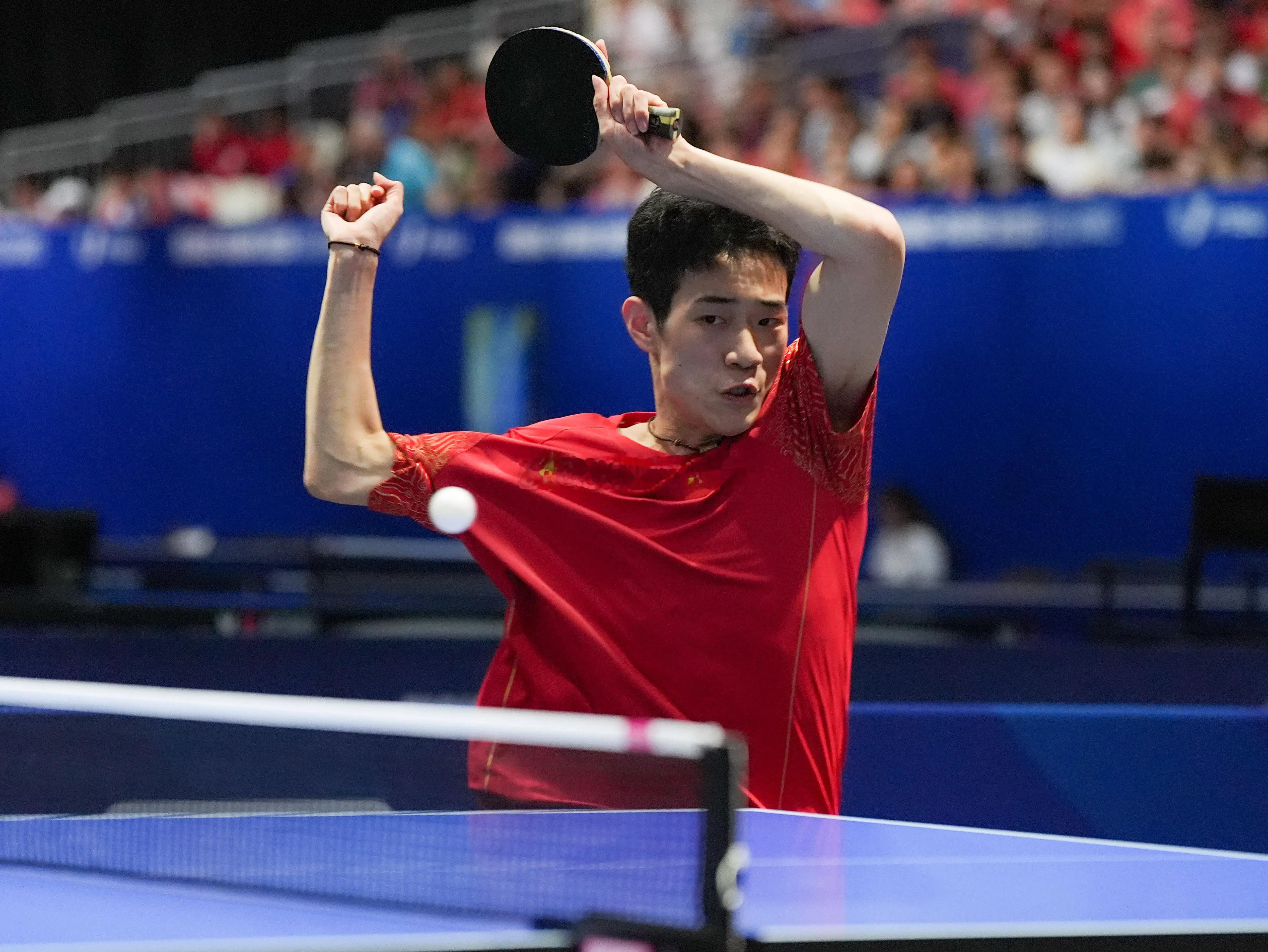 惊心动魄五局战！陈俊崧3比2林兆恒 赢球却遗憾出局 海口亚洲杯男单焦点战落幕｜陈