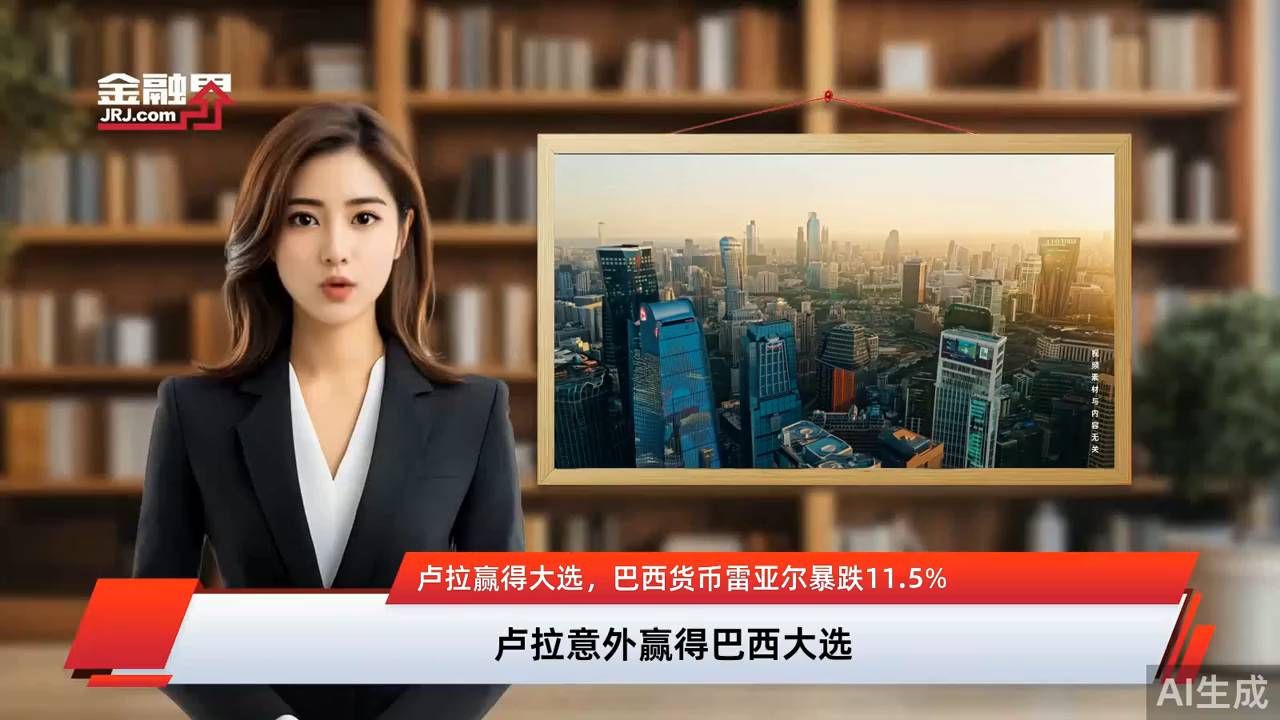 卢拉意外胜选，巴西雷亚尔暴跌11.5% #财经