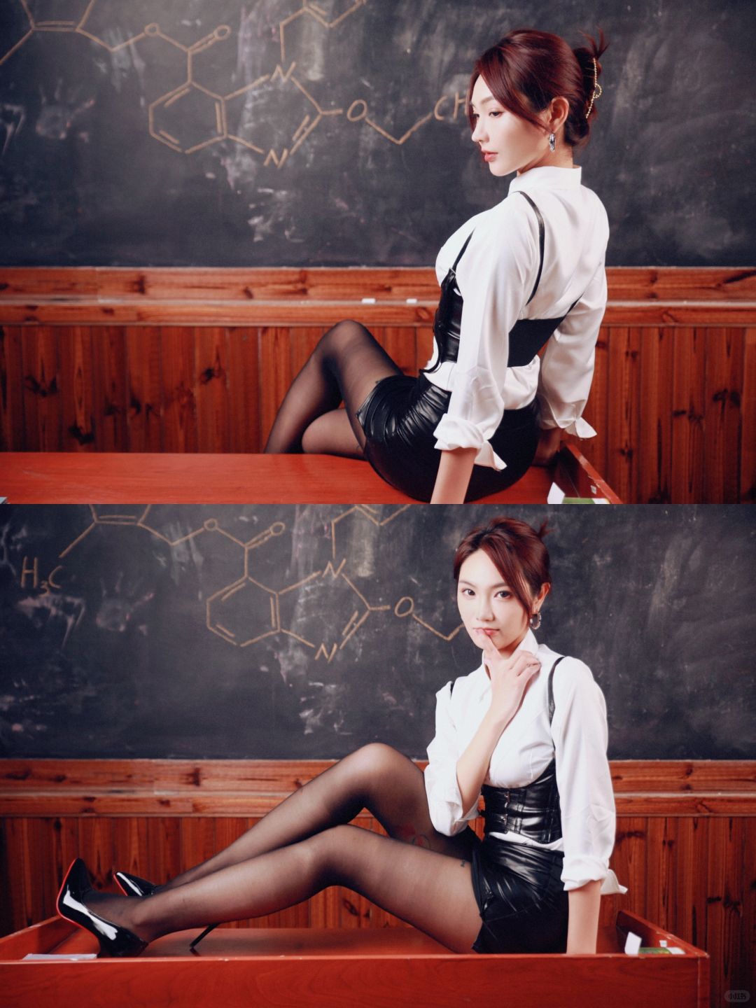 像坏学生还是女老师