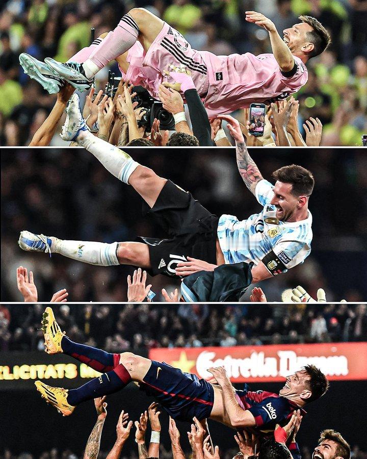ESPN：莱昂内尔·梅西熟悉的景象🇦🇷🐐梅西[超话] ​​​