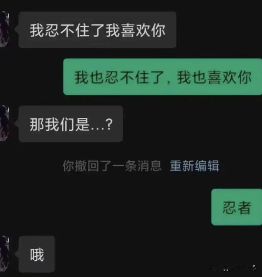 好一个忍者