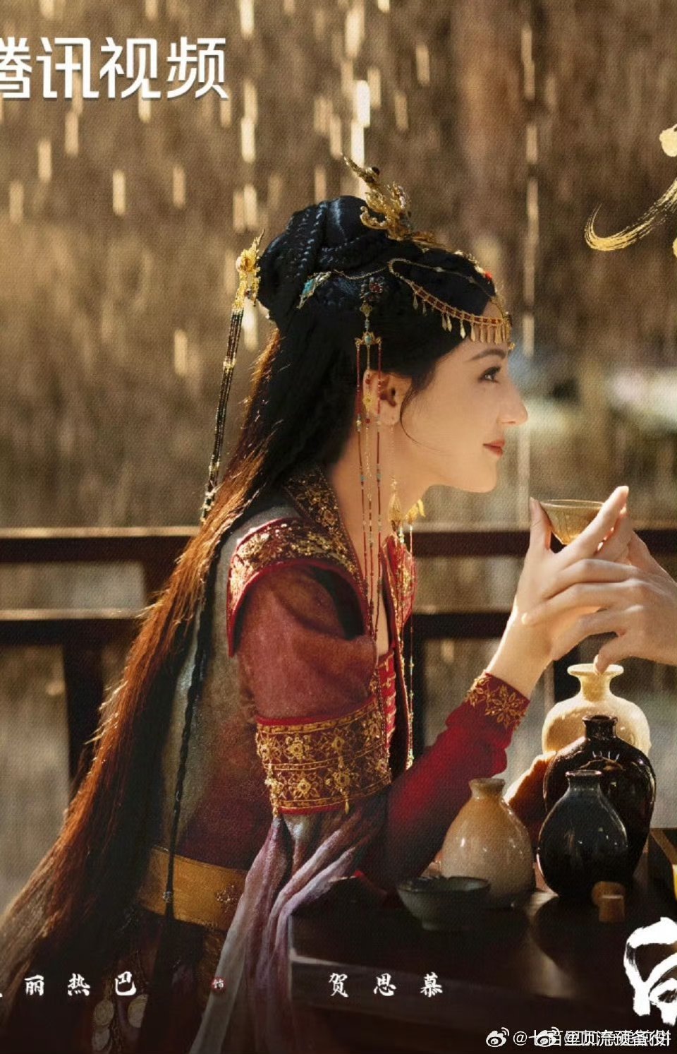 迪丽热巴 陈飞宇《白日提灯》元宵节海报，这部也快点 白日提灯 