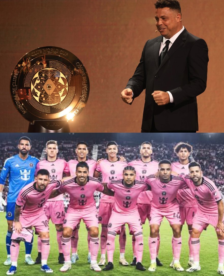 🎙🇧🇷罗纳尔多在抽签仪式上被问到 迈阿密国际 在 2025世俱杯 的前景 
