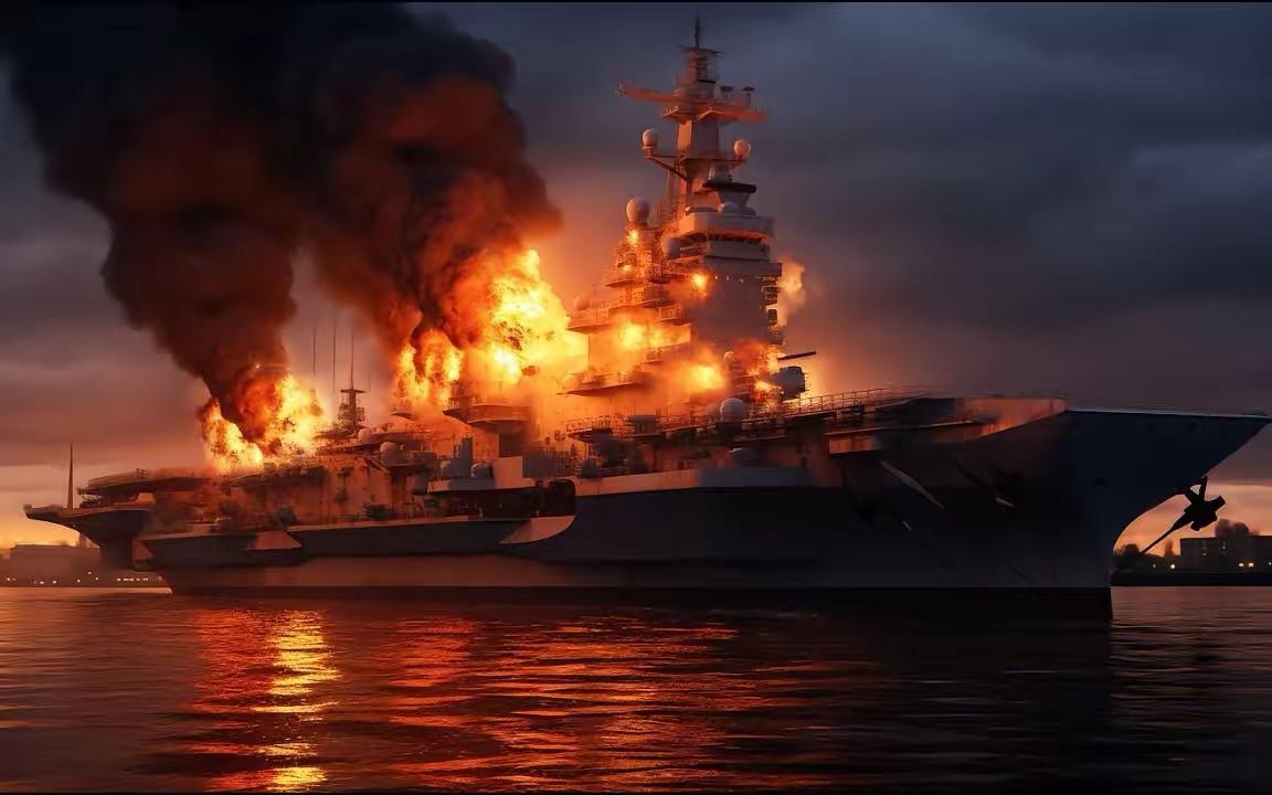 伊朗的卡德尔-380命中美军舰。
​     伊朗伊斯兰革命卫队已经正式官宣：动