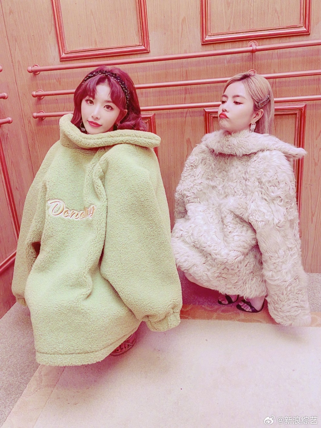 安崎回复孔雪儿 THE9成员隔空互动再+1！孔雪儿为参加《乘风2026》的应援后