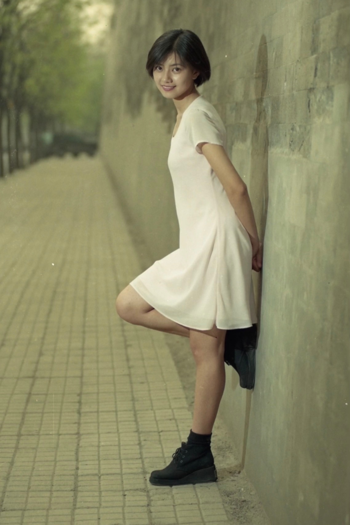 学生时代的高圆圆 