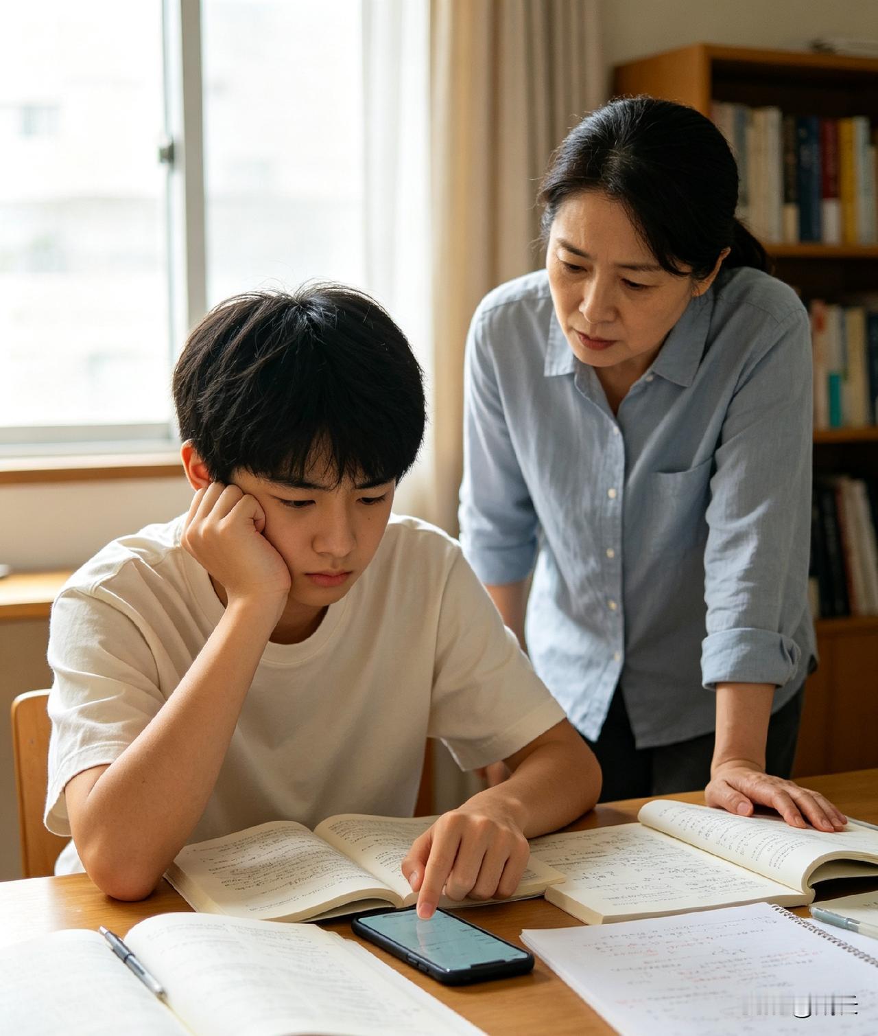 很多高中的家长为了孩子手机的问题而苦恼！没收、争吵、摔手机的手段轮番用上，结果不