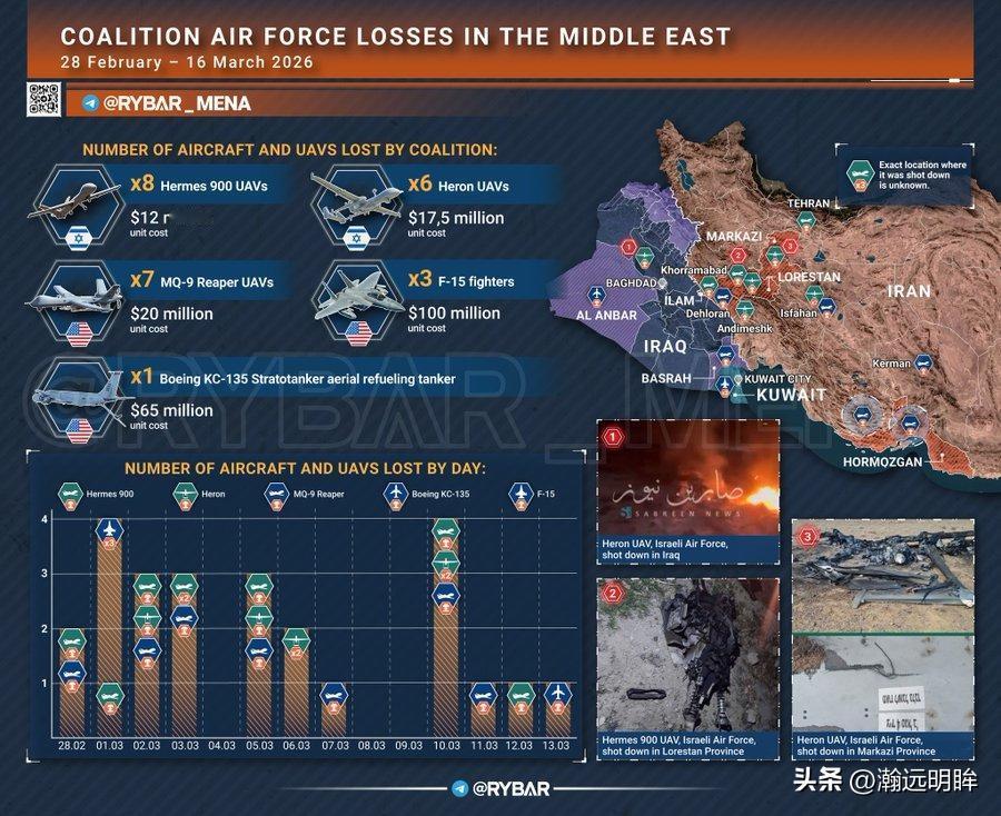 尽管美以联军不断空袭，伊朗的防空系统依旧活跃。

以色列官员称，在最近一次交战中