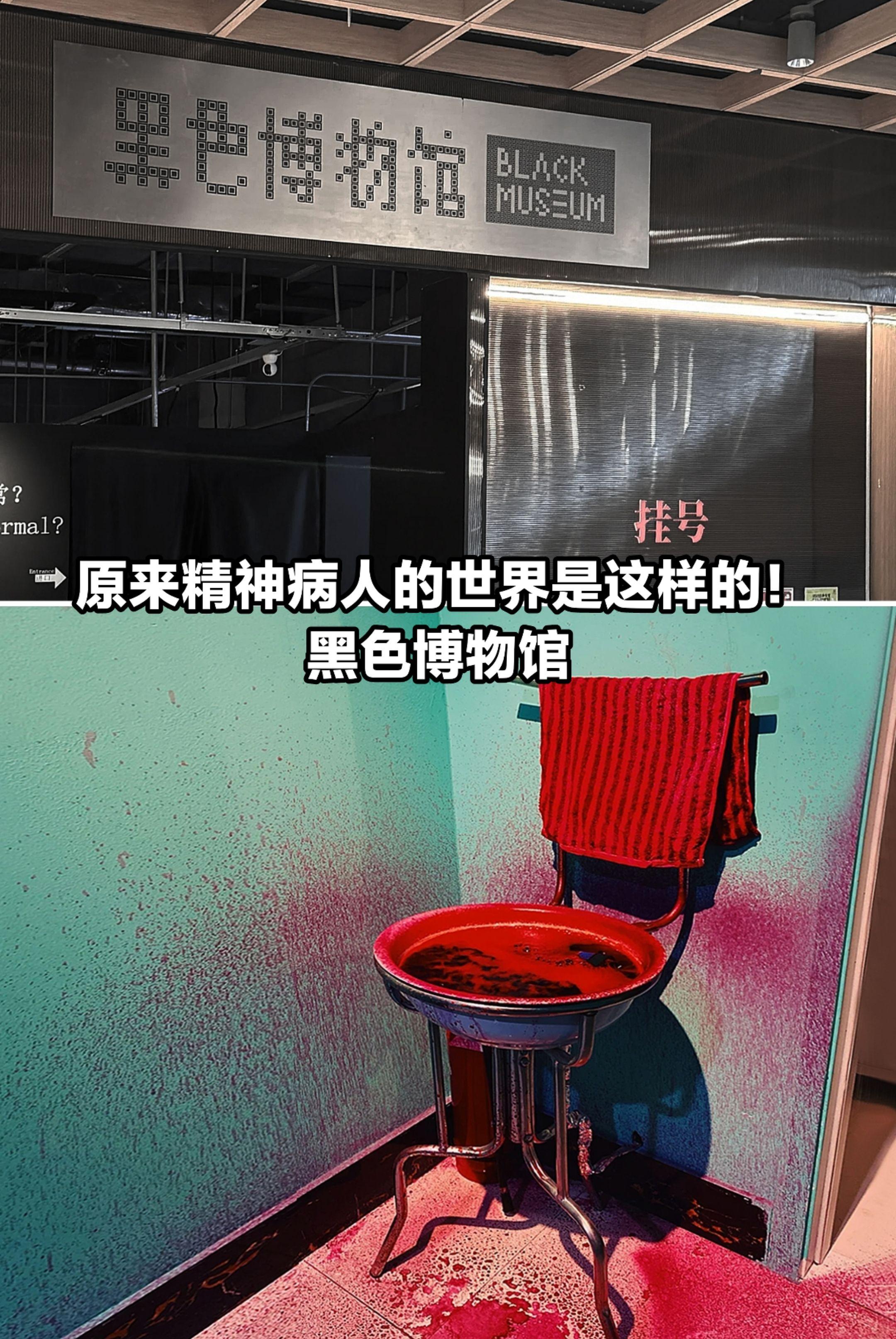 原来精神病人的世界是这样的！黑色博物馆。