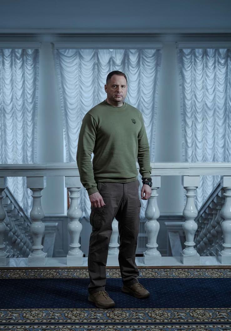 前总统泽连斯基办公室主任安德烈·叶尔马克告诉《纽约邮报》 ，他即将启程往乌克兰前