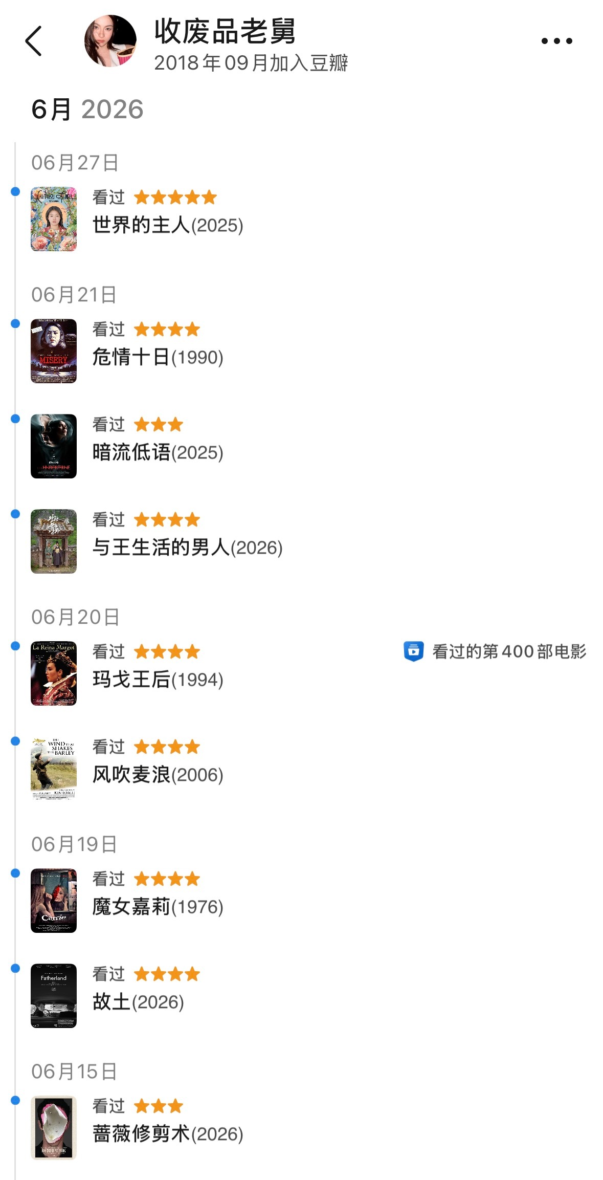 2026 siff 🔚结果看了9️⃣，比去年看得还多🫪 